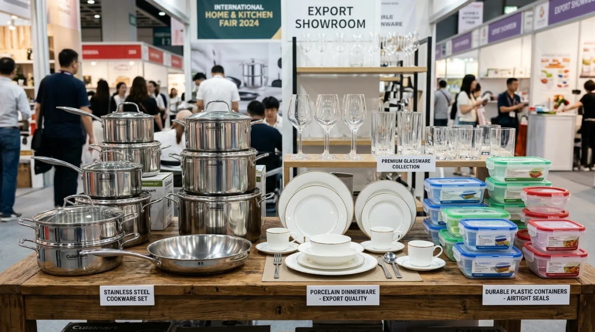 Kitchenware, Glassware & Household Plastics