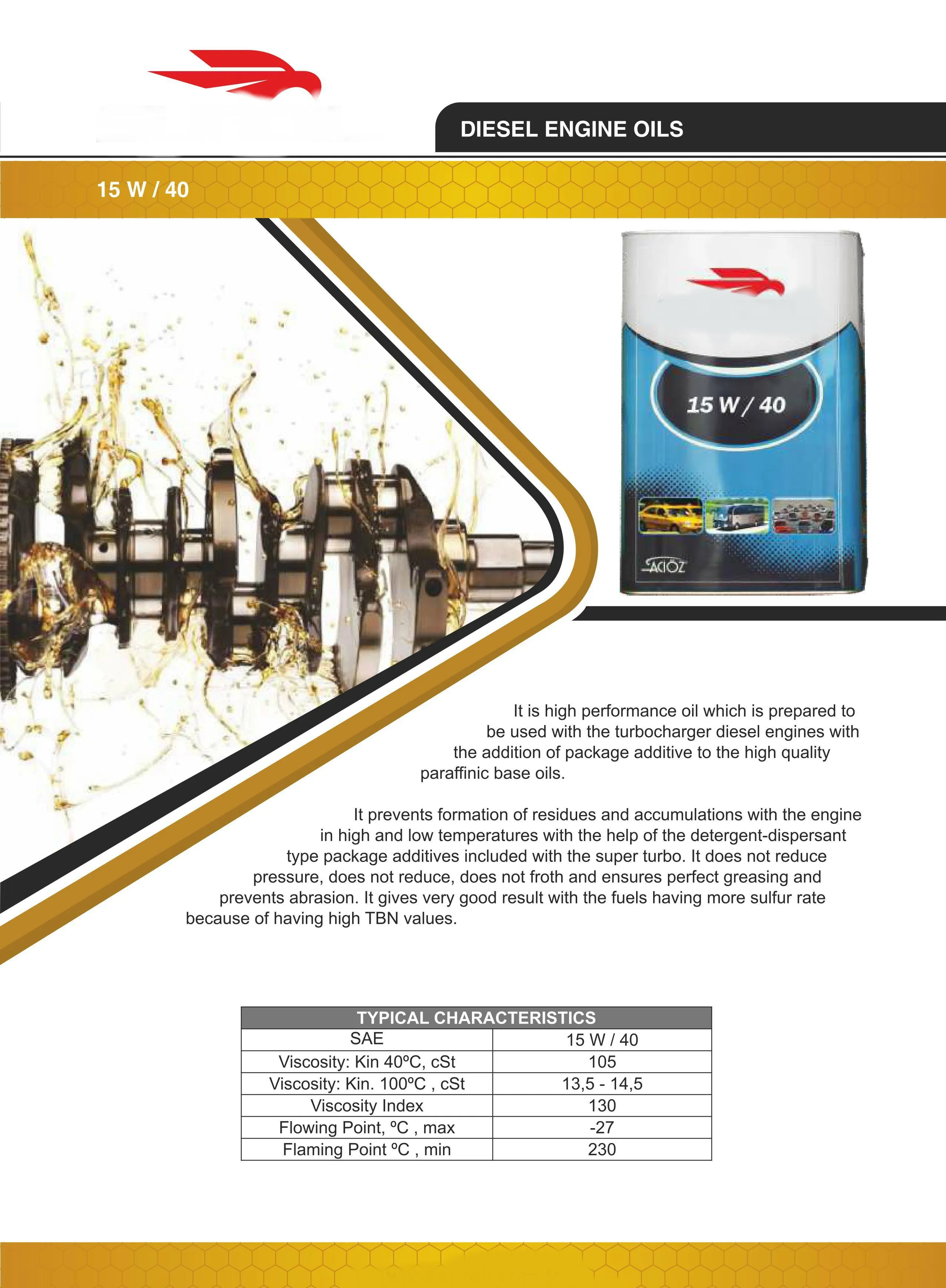 Fully Synthetic Engine Oil & Industrial Lubricants Series Model 3 — Automotive Spare Parts, Batteries, Tires & Lubricants | AFRIMEKS Foreign Trade