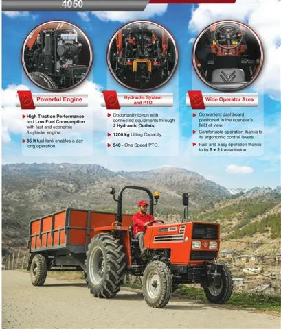Modern Agricultural Tractor & Tillage Equipment Model 41 — Agricultural Machinery, Tractors & Farming Implements | AFRIMEKS Foreign Trade