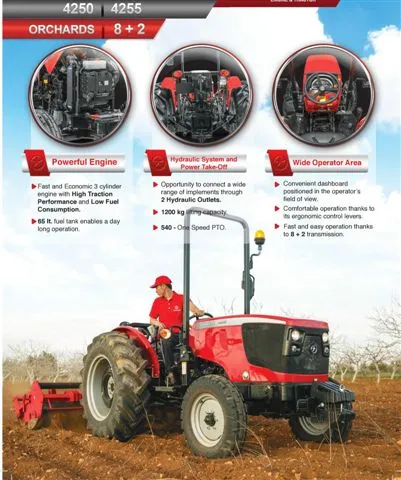 Modern Agricultural Tractor & Tillage Equipment Model 51 — Agricultural Machinery, Tractors & Farming Implements | AFRIMEKS Foreign Trade