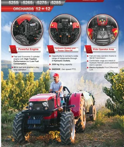 Modern Agricultural Tractor & Tillage Equipment Model 15 — Agricultural Machinery, Tractors & Farming Implements | AFRIMEKS Foreign Trade