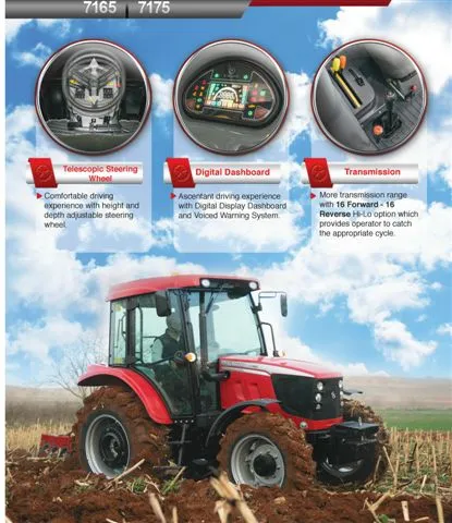 Modern Agricultural Tractor & Tillage Equipment Model 3 — Agricultural Machinery, Tractors & Farming Implements | AFRIMEKS Foreign Trade