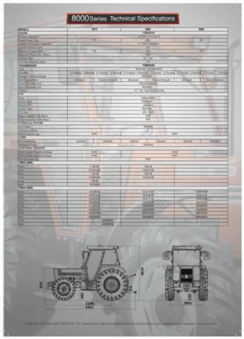 Modern Agricultural Tractor & Tillage Equipment Model 50 — Agricultural Machinery, Tractors & Farming Implements | AFRIMEKS Foreign Trade
