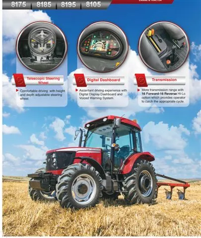 Modern Agricultural Tractor & Tillage Equipment Model 1 — Agricultural Machinery, Tractors & Farming Implements | AFRIMEKS Foreign Trade