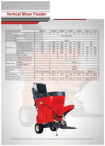 Modern Agricultural Tractor & Tillage Equipment Model 12 — Agricultural Machinery, Tractors & Farming Implements | AFRIMEKS Foreign Trade