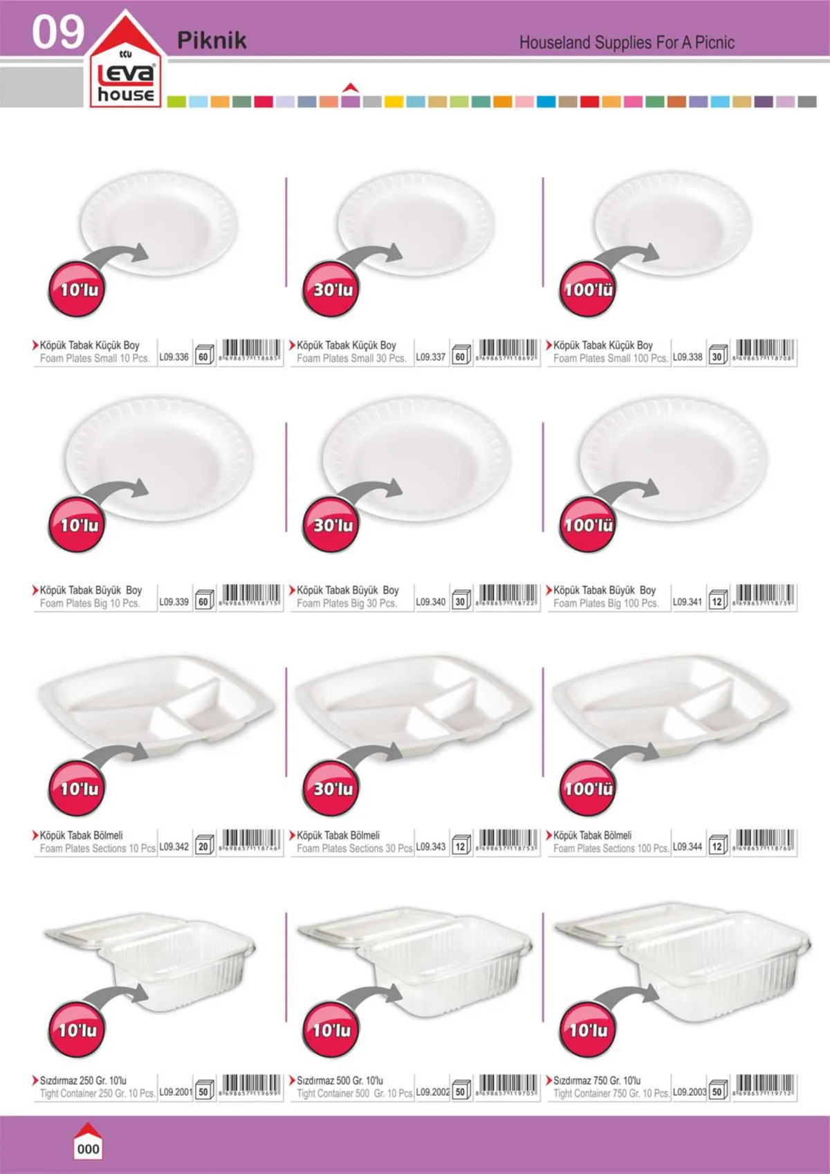 Wholesale Kitchenware & Plastic Storage Containers Collection Model 201 — Kitchenware, Glassware & Household Plastics | AFRIMEKS Foreign Trade
