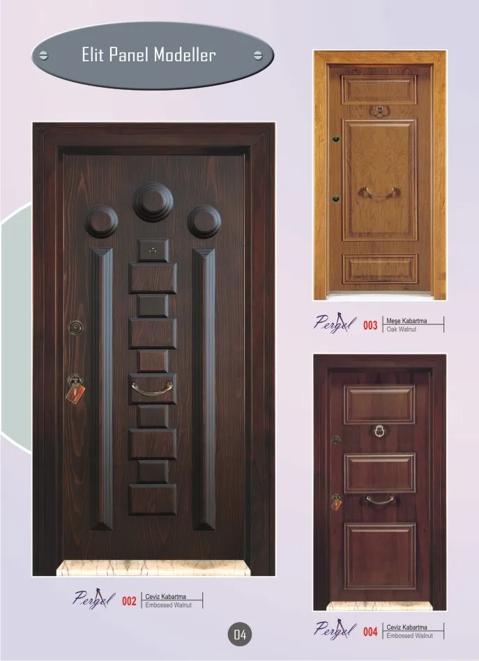 Luxury High-Security Steel Door & Interior Doors Series Model 48 — Construction Materials, Steel Security Doors & Building Profiles | AFRIMEKS Foreign Trade