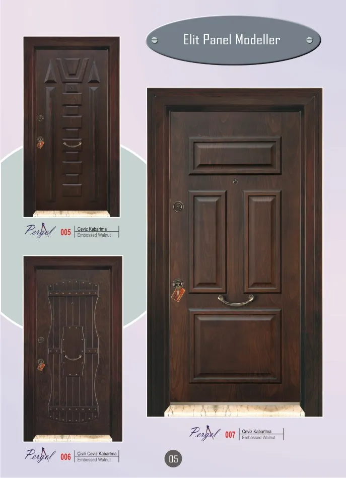 Luxury High-Security Steel Door & Interior Doors Series Model 30 — Construction Materials, Steel Security Doors & Building Profiles | AFRIMEKS Foreign Trade