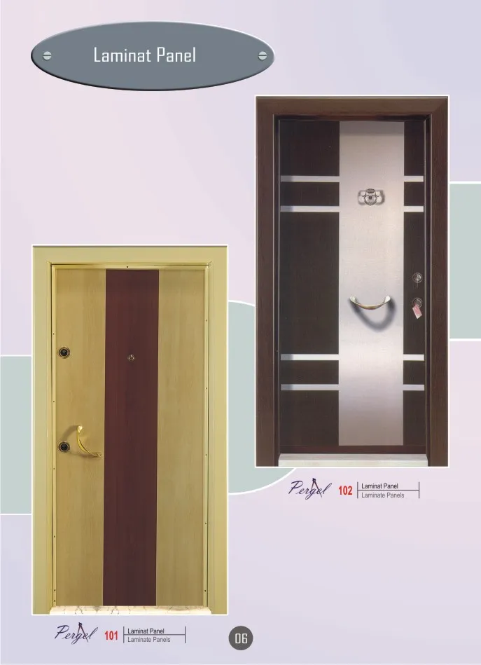 Luxury High-Security Steel Door & Interior Doors Series Model 57 — Construction Materials, Steel Security Doors & Building Profiles | AFRIMEKS Foreign Trade