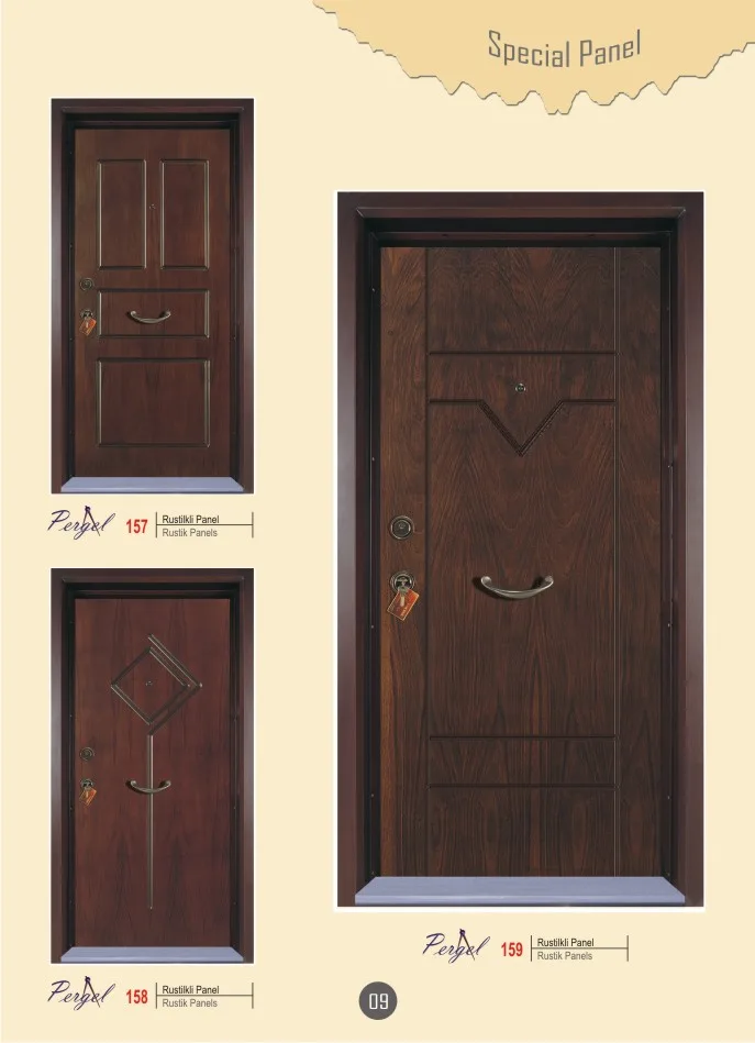 Luxury High-Security Steel Door & Interior Doors Series Model 1 — Construction Materials, Steel Security Doors & Building Profiles | AFRIMEKS Foreign Trade