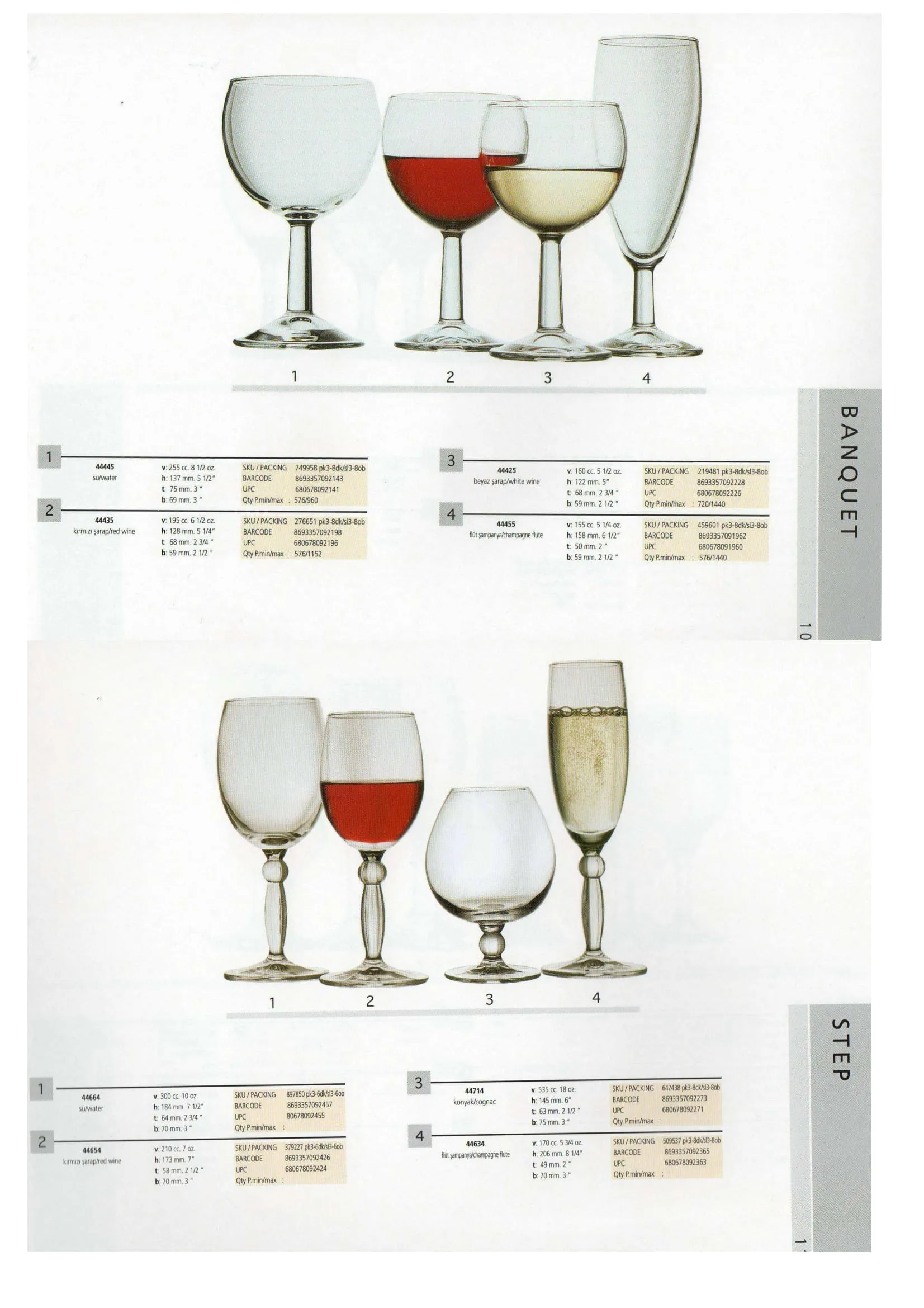 Pasabahce Export Glass Tableware & Glassware Collection Model 87 — Kitchenware, Glassware & Household Plastics | AFRIMEKS Foreign Trade