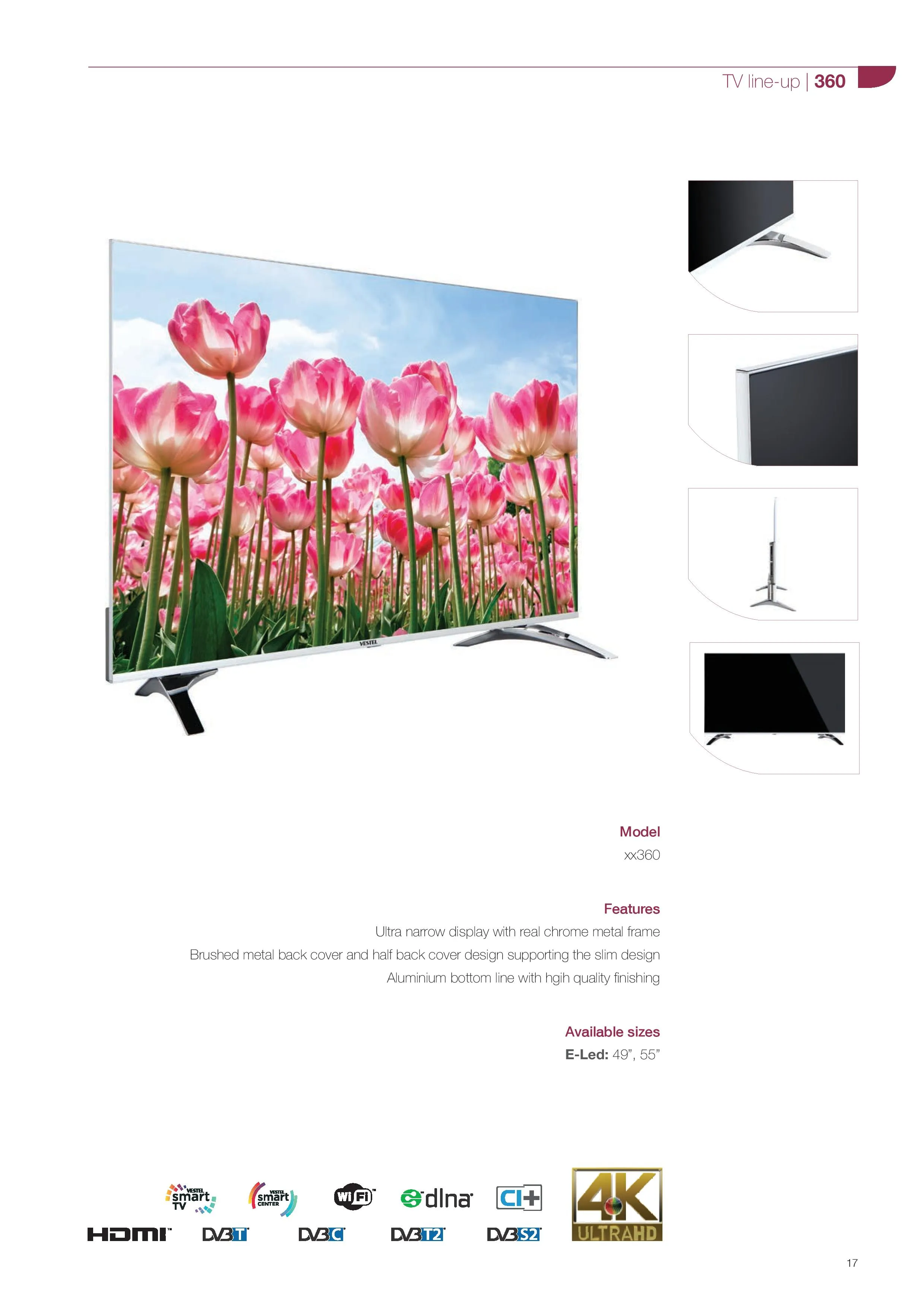 Ultra HD 4K Smart LED TV — Android TV Export Model 167 — Major Appliances, Refrigeration & Consumer Electronics | AFRIMEKS Foreign Trade