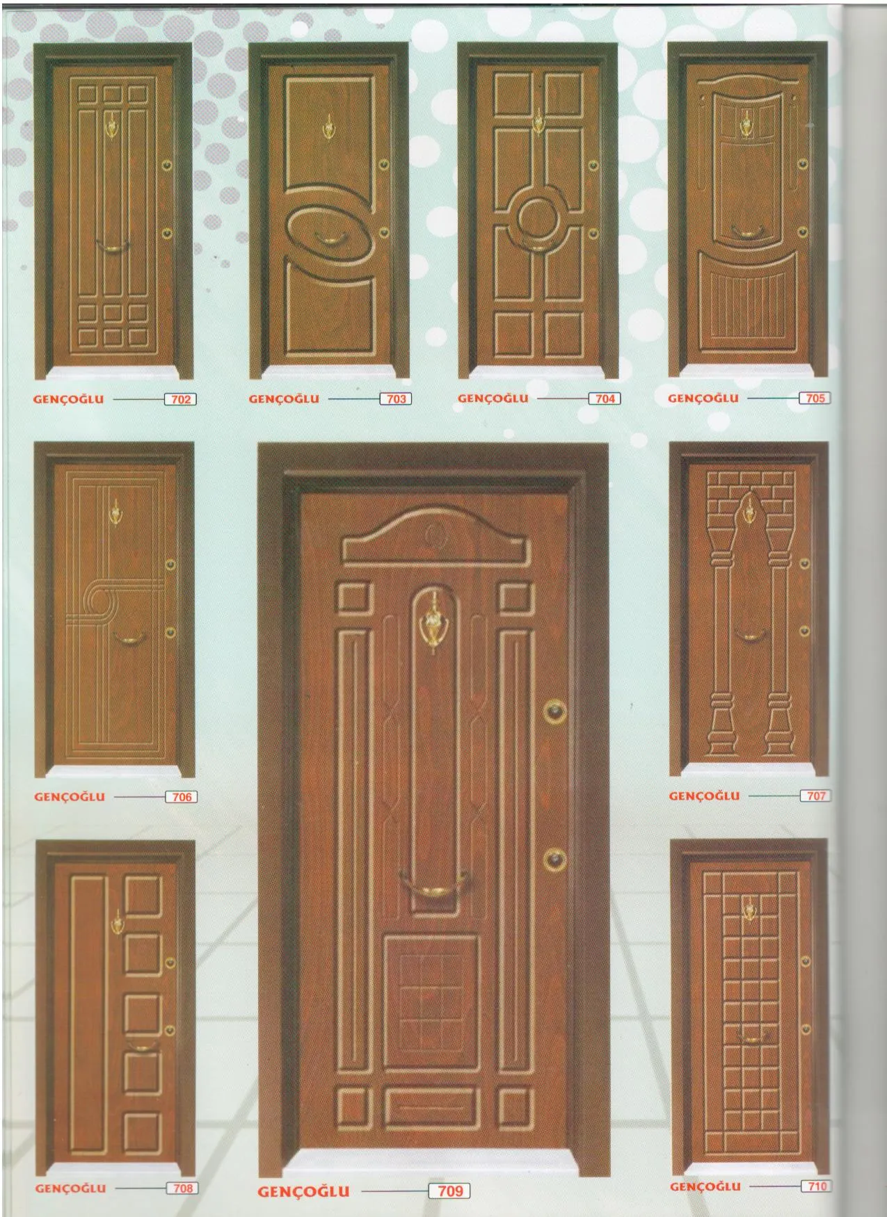 Luxury High-Security Steel Door & Interior Doors Series Model 21 — Construction Materials, Steel Security Doors & Building Profiles | AFRIMEKS Foreign Trade