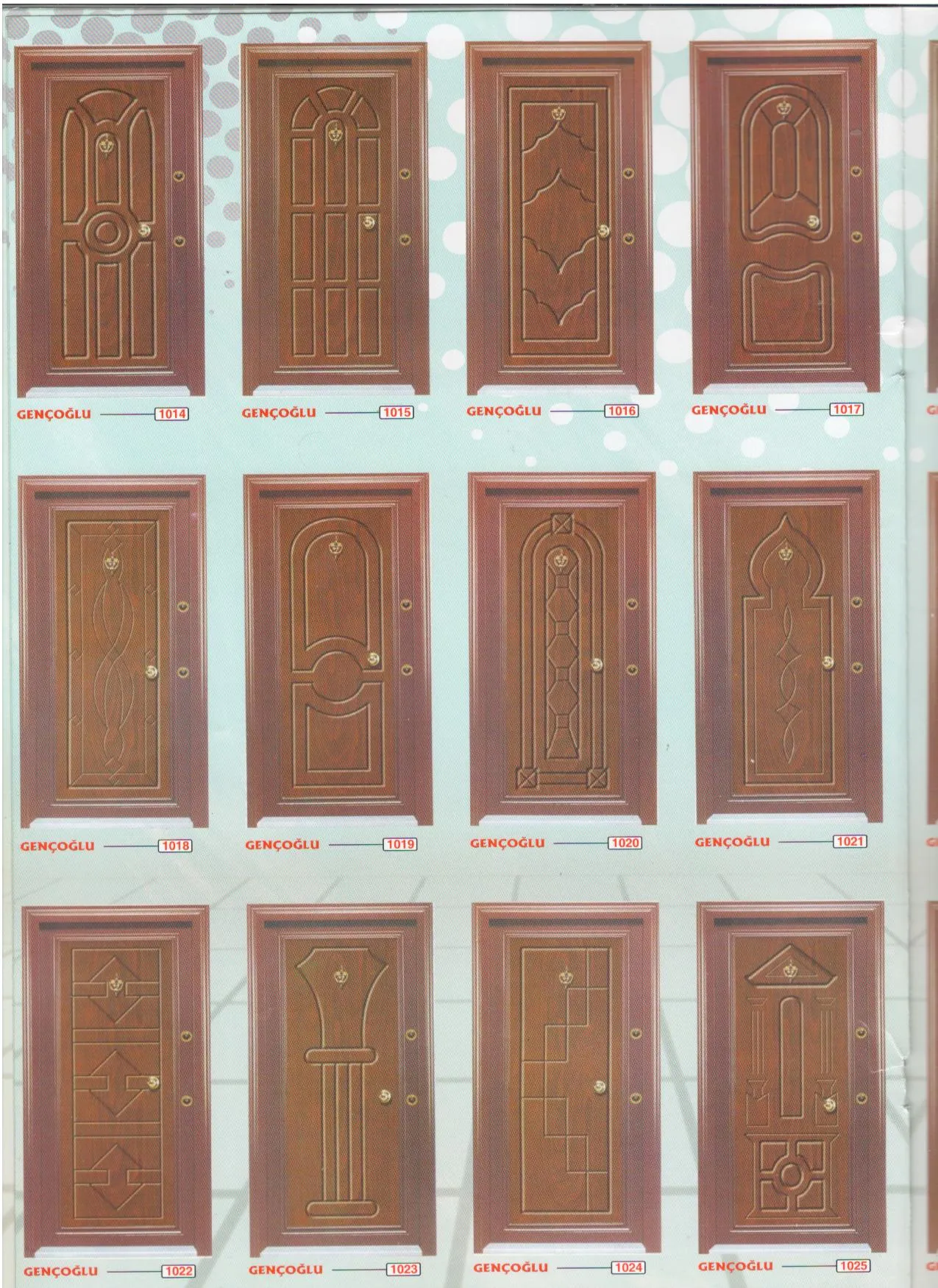 Luxury High-Security Steel Door & Interior Doors Series Model 42 — Construction Materials, Steel Security Doors & Building Profiles | AFRIMEKS Foreign Trade