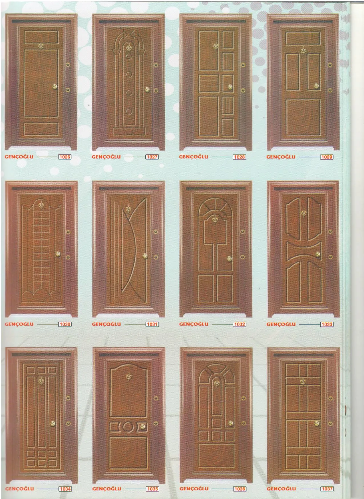 Luxury High-Security Steel Door & Interior Doors Series Model 43 — Construction Materials, Steel Security Doors & Building Profiles | AFRIMEKS Foreign Trade