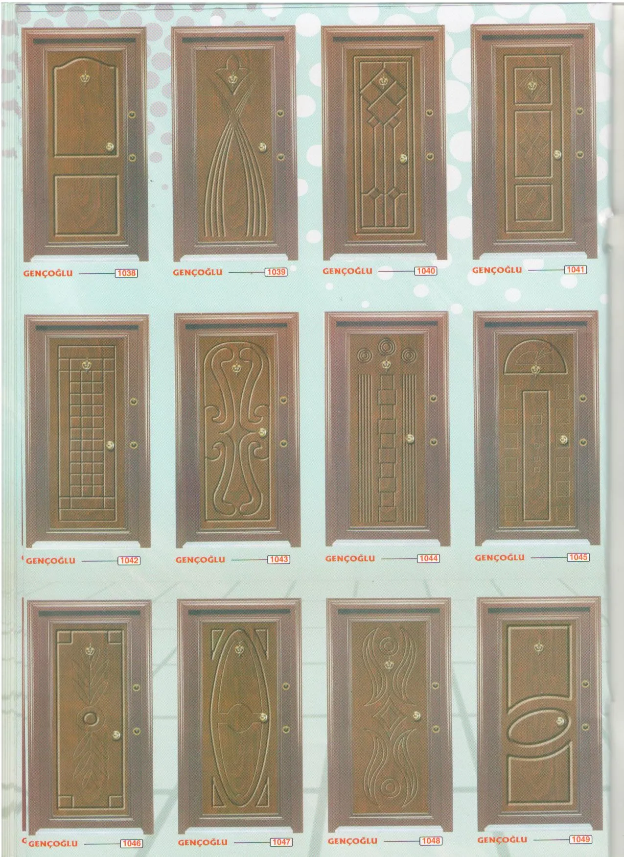 Luxury High-Security Steel Door & Interior Doors Series Model 7 — Construction Materials, Steel Security Doors & Building Profiles | AFRIMEKS Foreign Trade