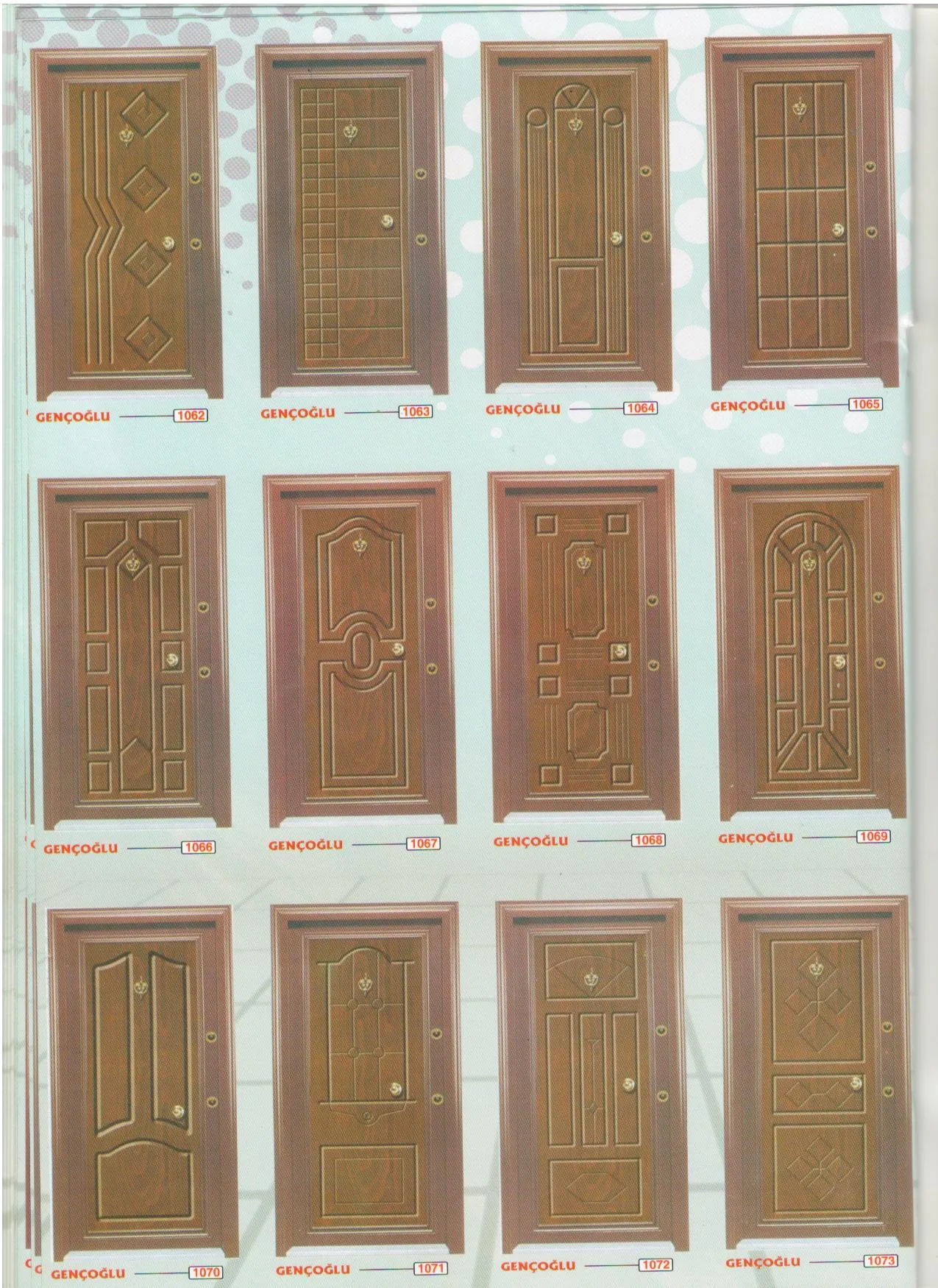 Luxury High-Security Steel Door & Interior Doors Series Model 74 — Construction Materials, Steel Security Doors & Building Profiles | AFRIMEKS Foreign Trade