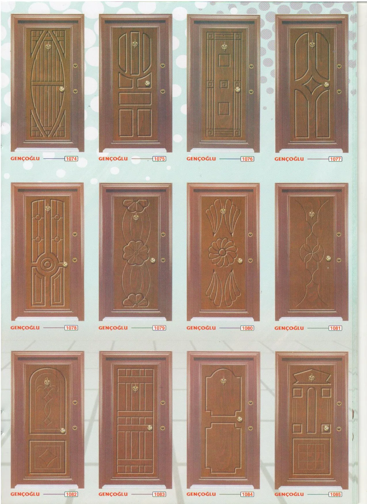 Luxury High-Security Steel Door & Interior Doors Series Model 61 — Construction Materials, Steel Security Doors & Building Profiles | AFRIMEKS Foreign Trade