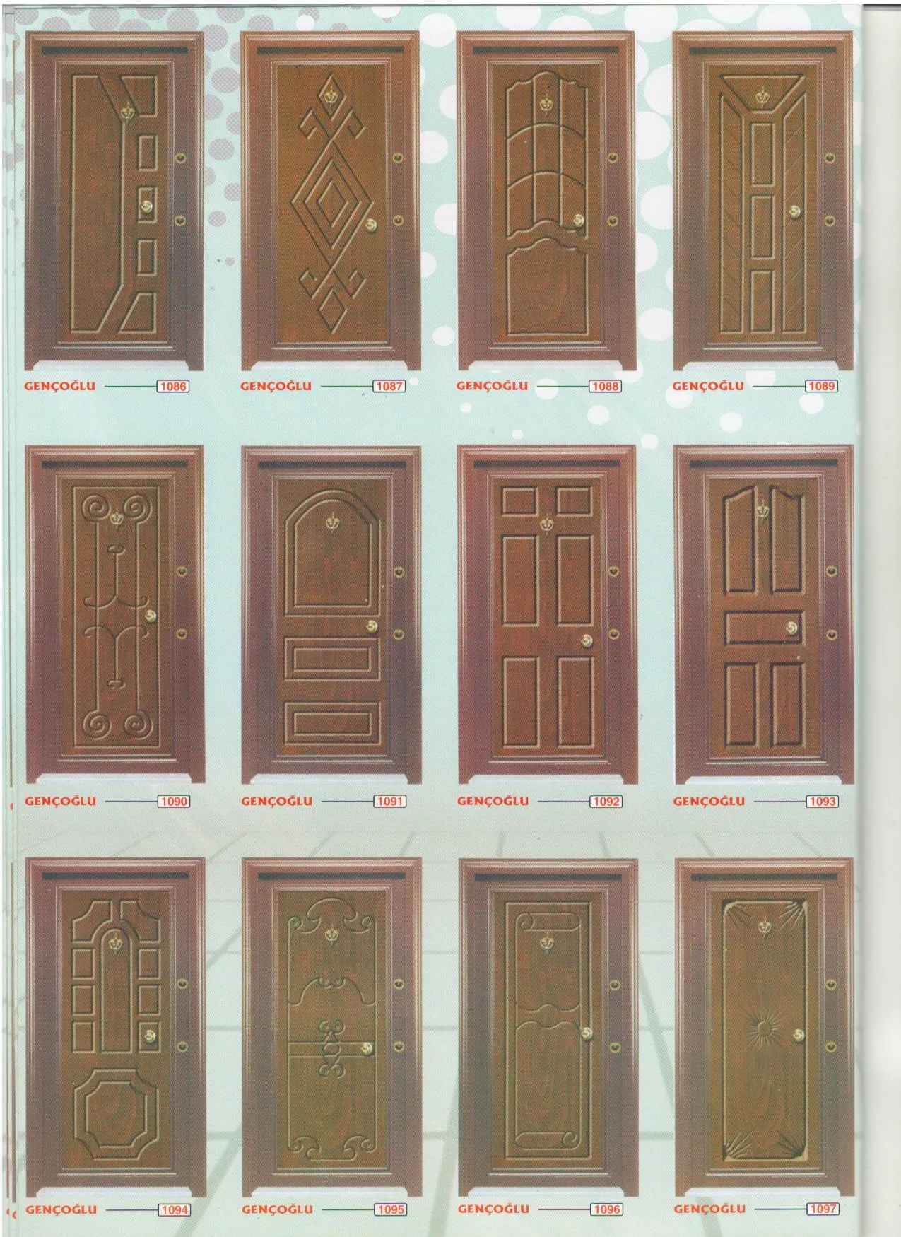 Luxury High-Security Steel Door & Interior Doors Series Model 41 — Construction Materials, Steel Security Doors & Building Profiles | AFRIMEKS Foreign Trade
