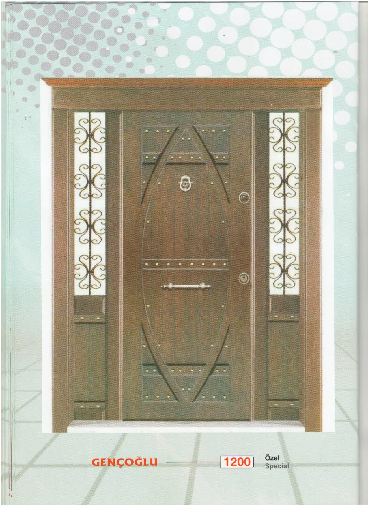 Luxury High-Security Steel Door & Interior Doors Series Model 5 — Construction Materials, Steel Security Doors & Building Profiles | AFRIMEKS Foreign Trade