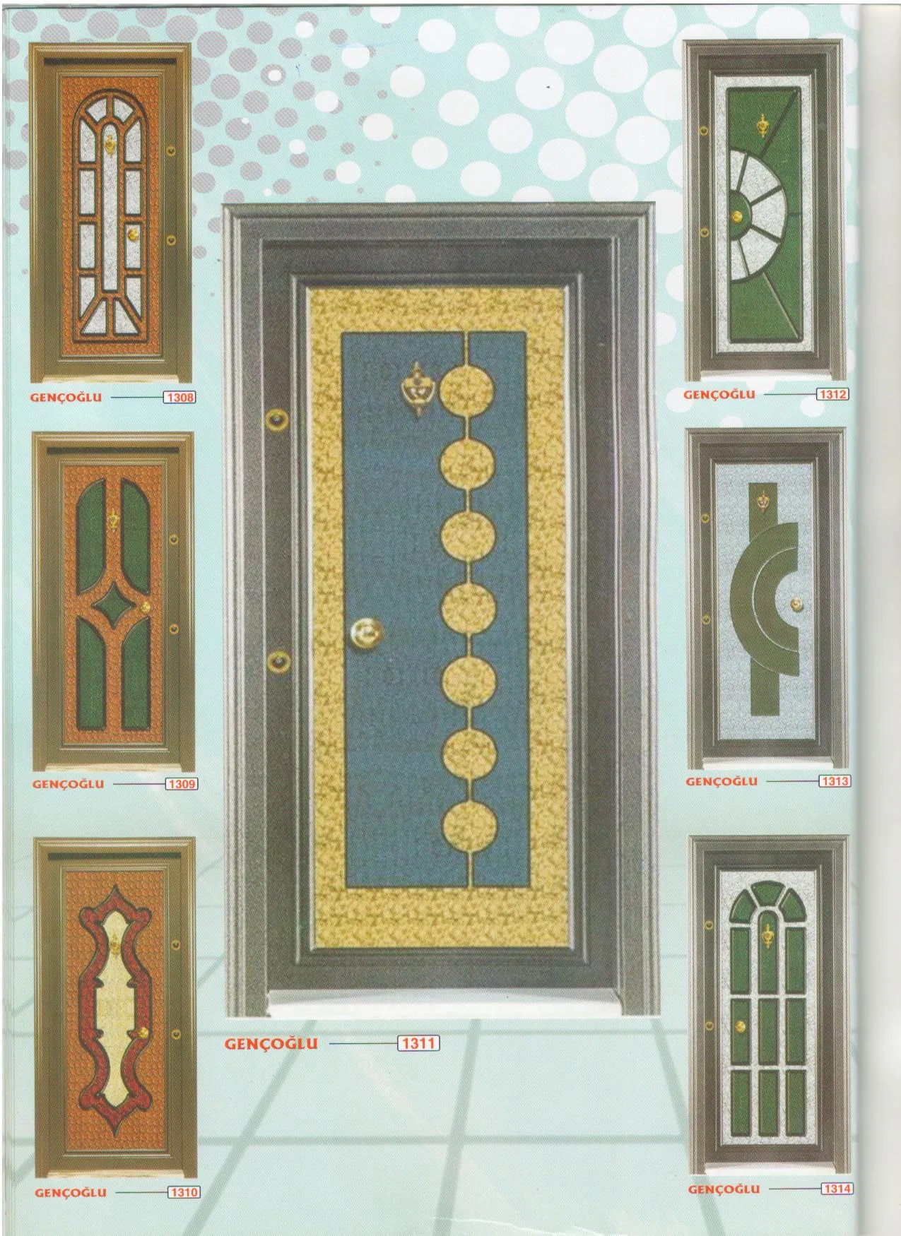 Luxury High-Security Steel Door & Interior Doors Series Model 100 — Construction Materials, Steel Security Doors & Building Profiles | AFRIMEKS Foreign Trade
