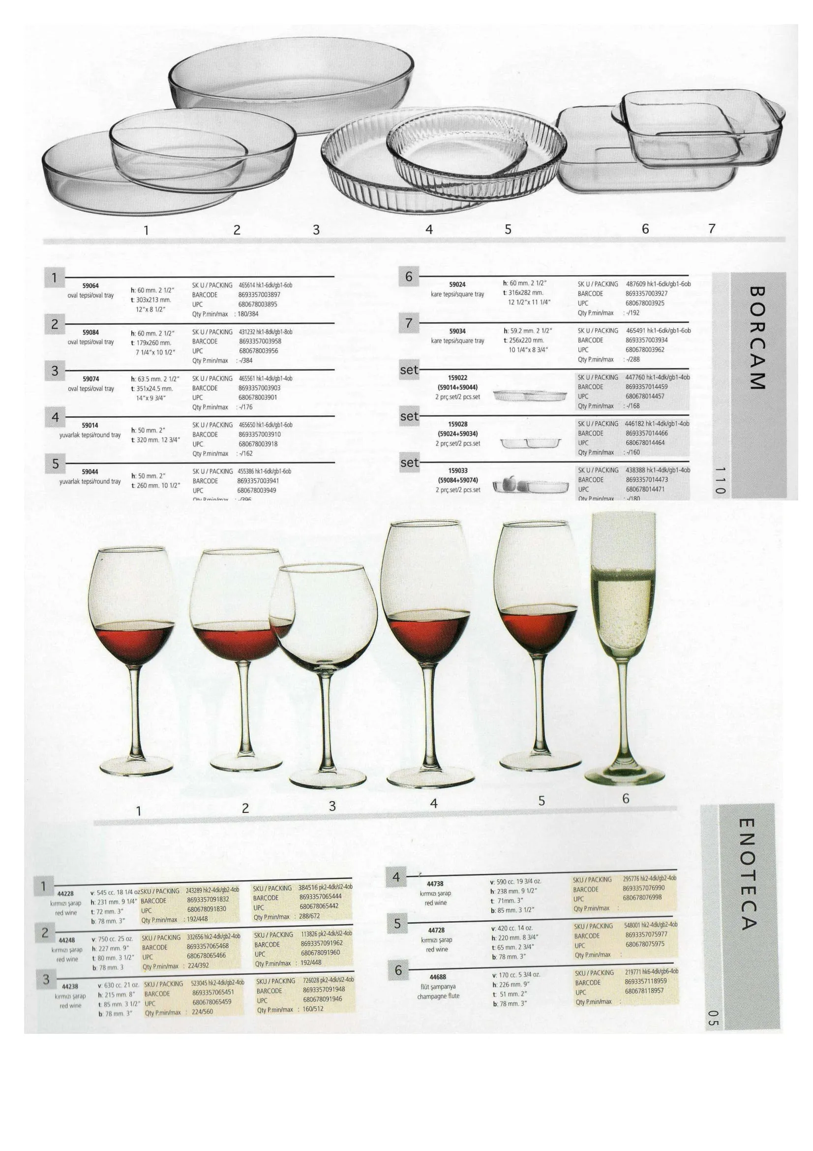 Pasabahce Export Glass Tableware & Glassware Collection Model 72 — Kitchenware, Glassware & Household Plastics | AFRIMEKS Foreign Trade