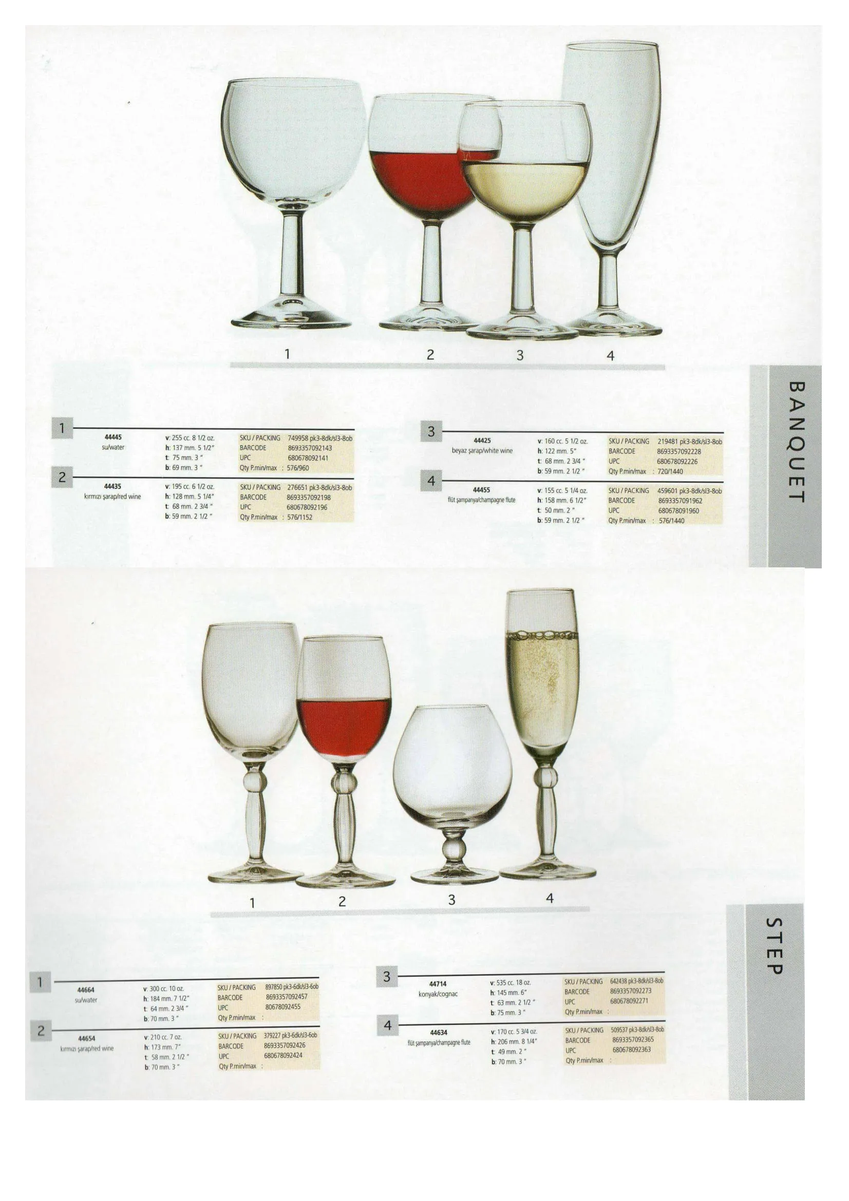 Pasabahce Export Glass Tableware & Glassware Collection Model 66 — Kitchenware, Glassware & Household Plastics | AFRIMEKS Foreign Trade