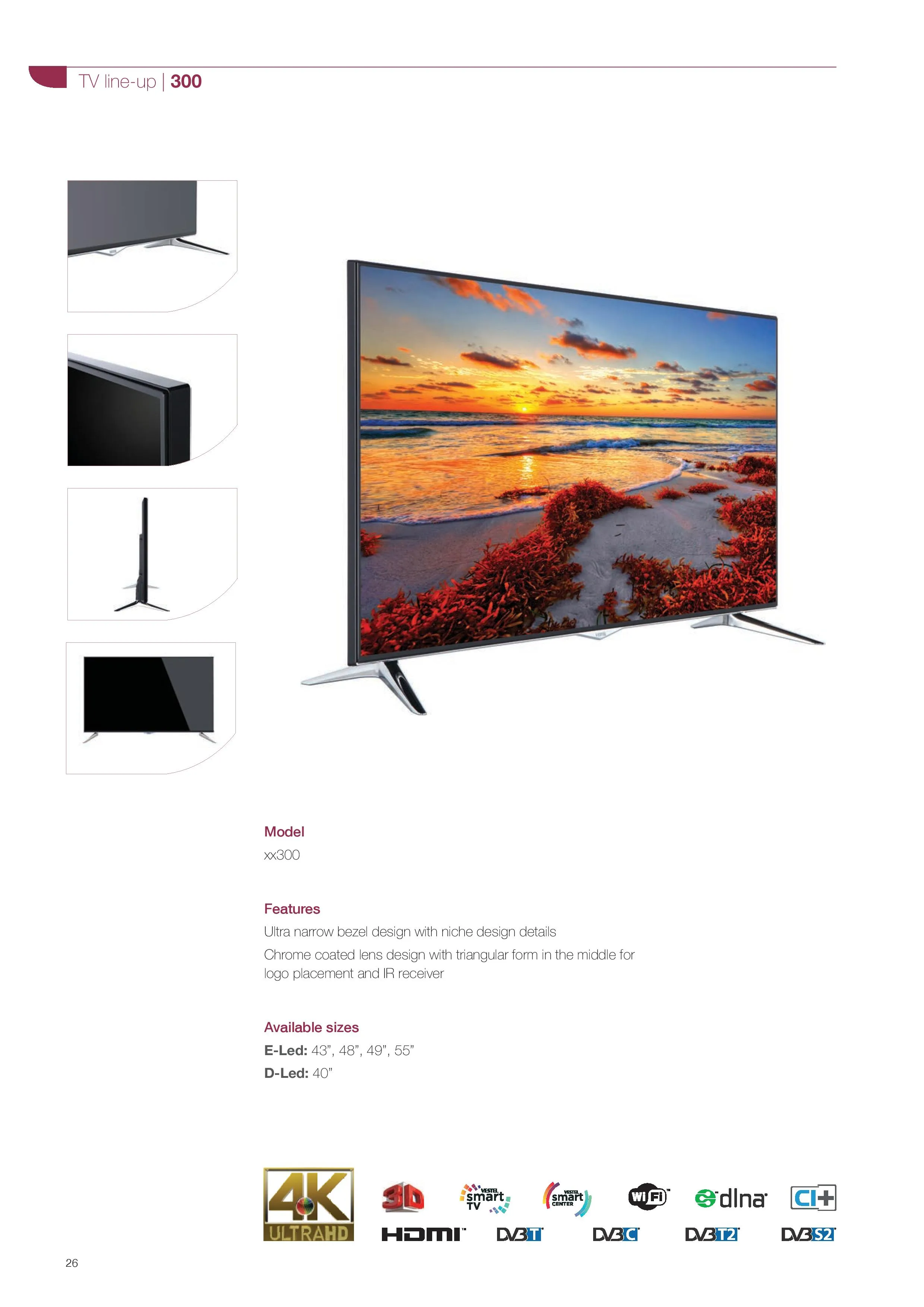 Ultra HD 4K Smart LED TV — Android TV Export Model 180 — Major Appliances, Refrigeration & Consumer Electronics | AFRIMEKS Foreign Trade