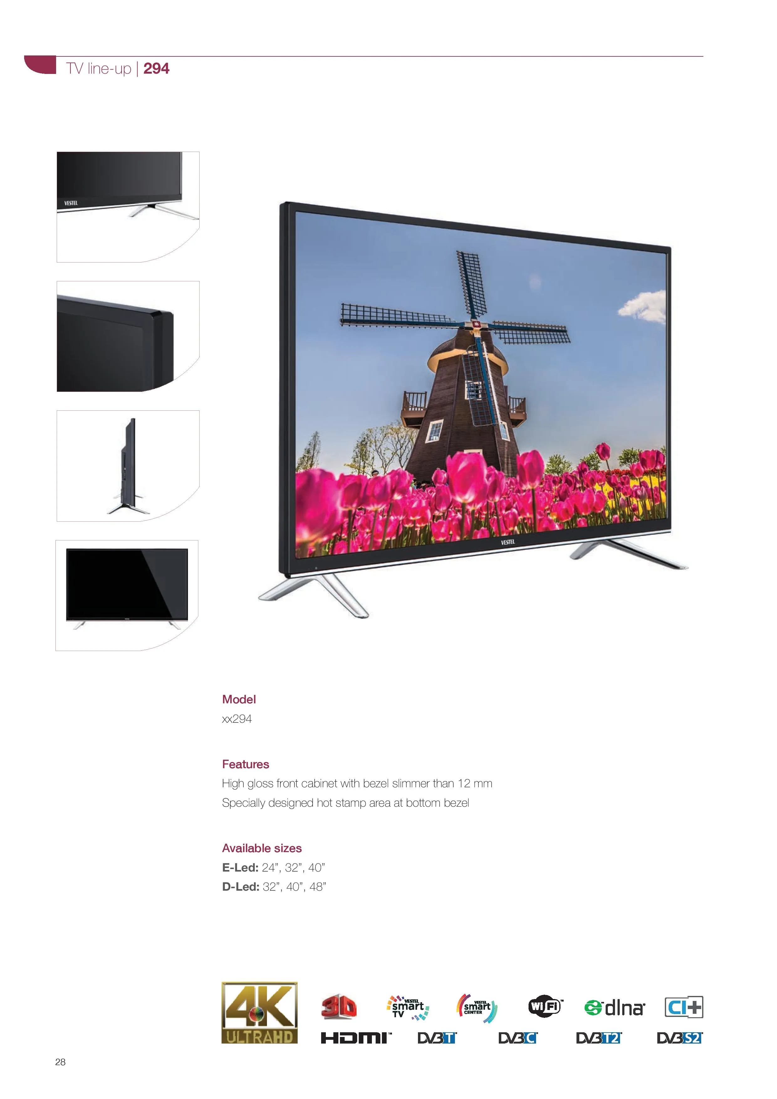 Ultra HD 4K Smart LED TV — Android TV Export Model 110 — Major Appliances, Refrigeration & Consumer Electronics | AFRIMEKS Foreign Trade