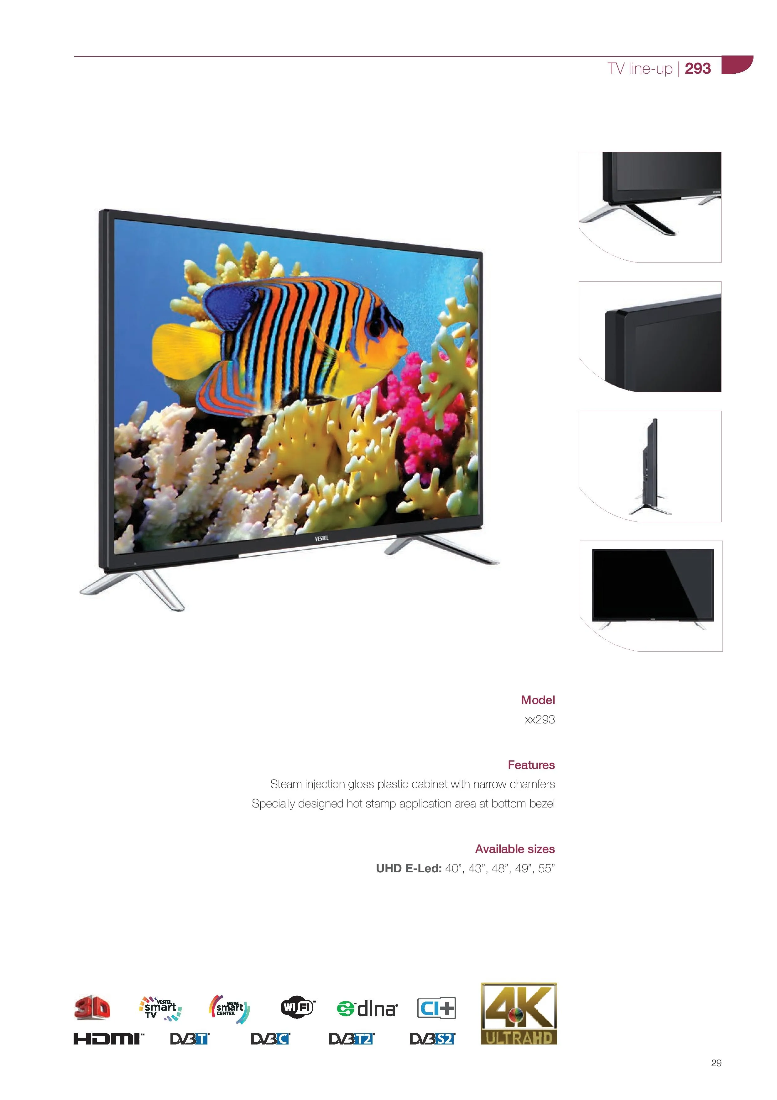 Ultra HD 4K Smart LED TV — Android TV Export Model 230 — Major Appliances, Refrigeration & Consumer Electronics | AFRIMEKS Foreign Trade