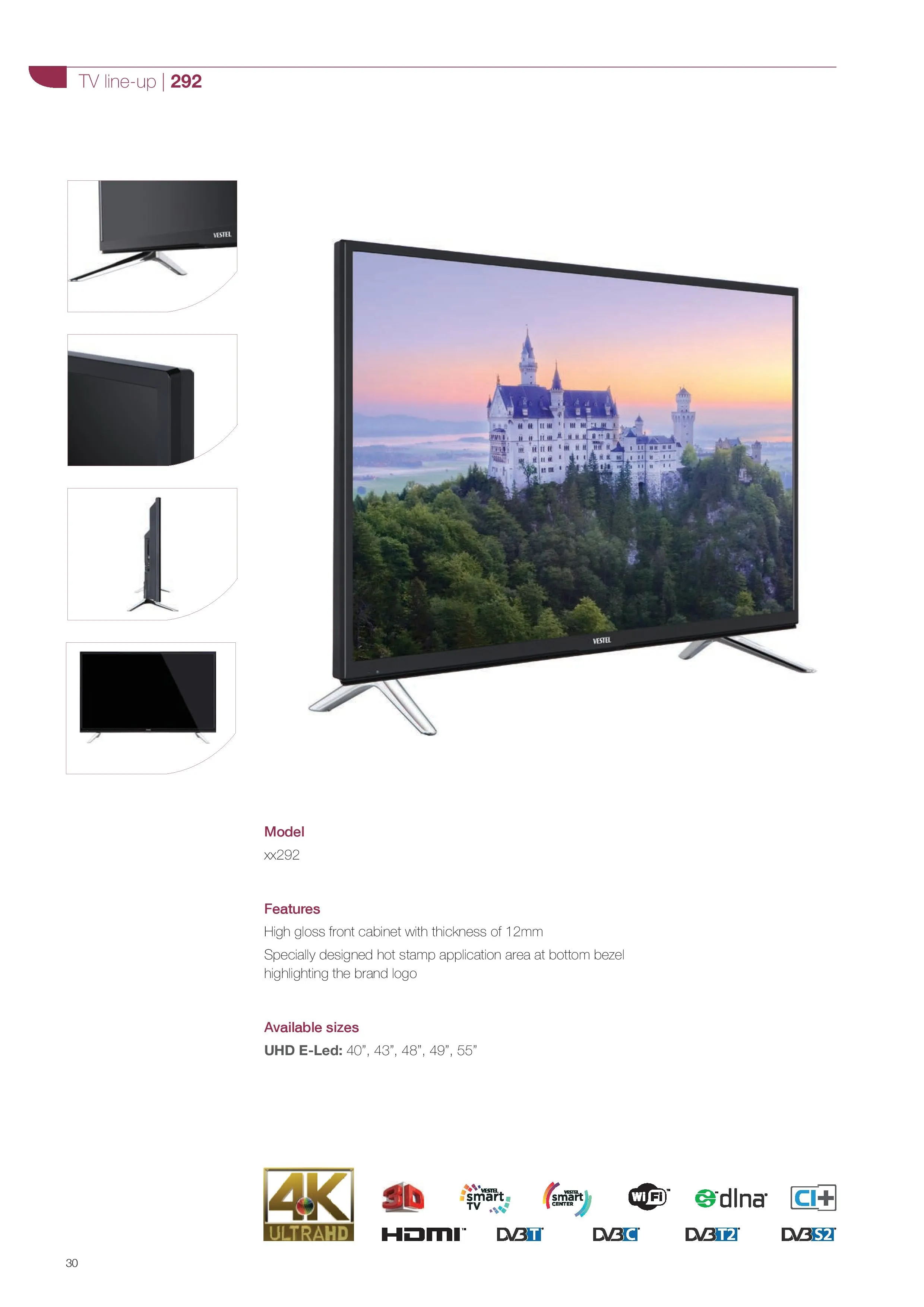 Ultra HD 4K Smart LED TV — Android TV Export Model 173 — Major Appliances, Refrigeration & Consumer Electronics | AFRIMEKS Foreign Trade