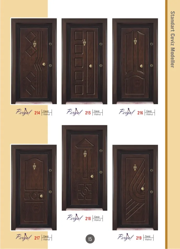 Luxury High-Security Steel Door & Interior Doors Series Model 51 — Construction Materials, Steel Security Doors & Building Profiles | AFRIMEKS Foreign Trade
