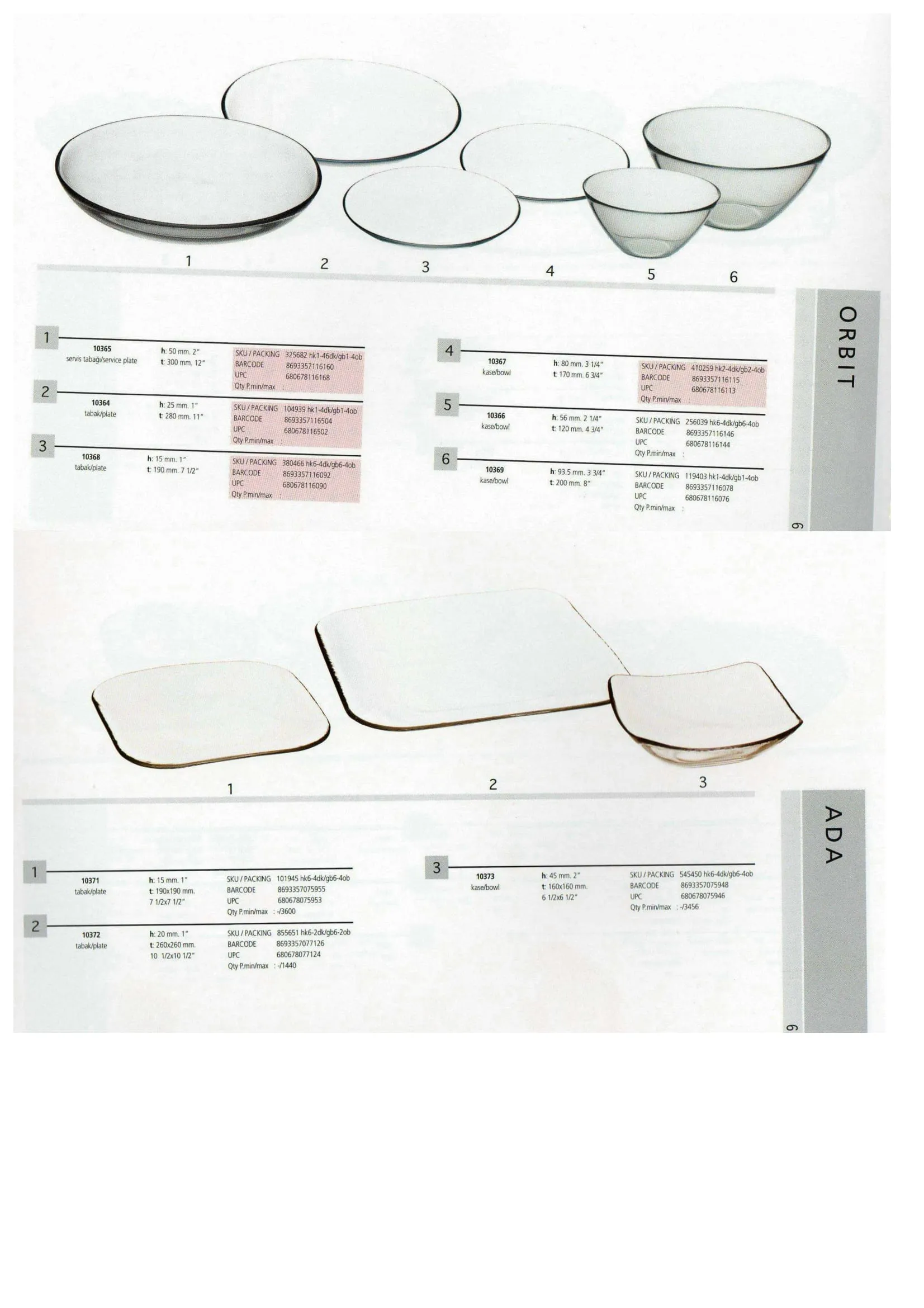 Pasabahce Export Glass Tableware & Glassware Collection Model 100 — Kitchenware, Glassware & Household Plastics | AFRIMEKS Foreign Trade