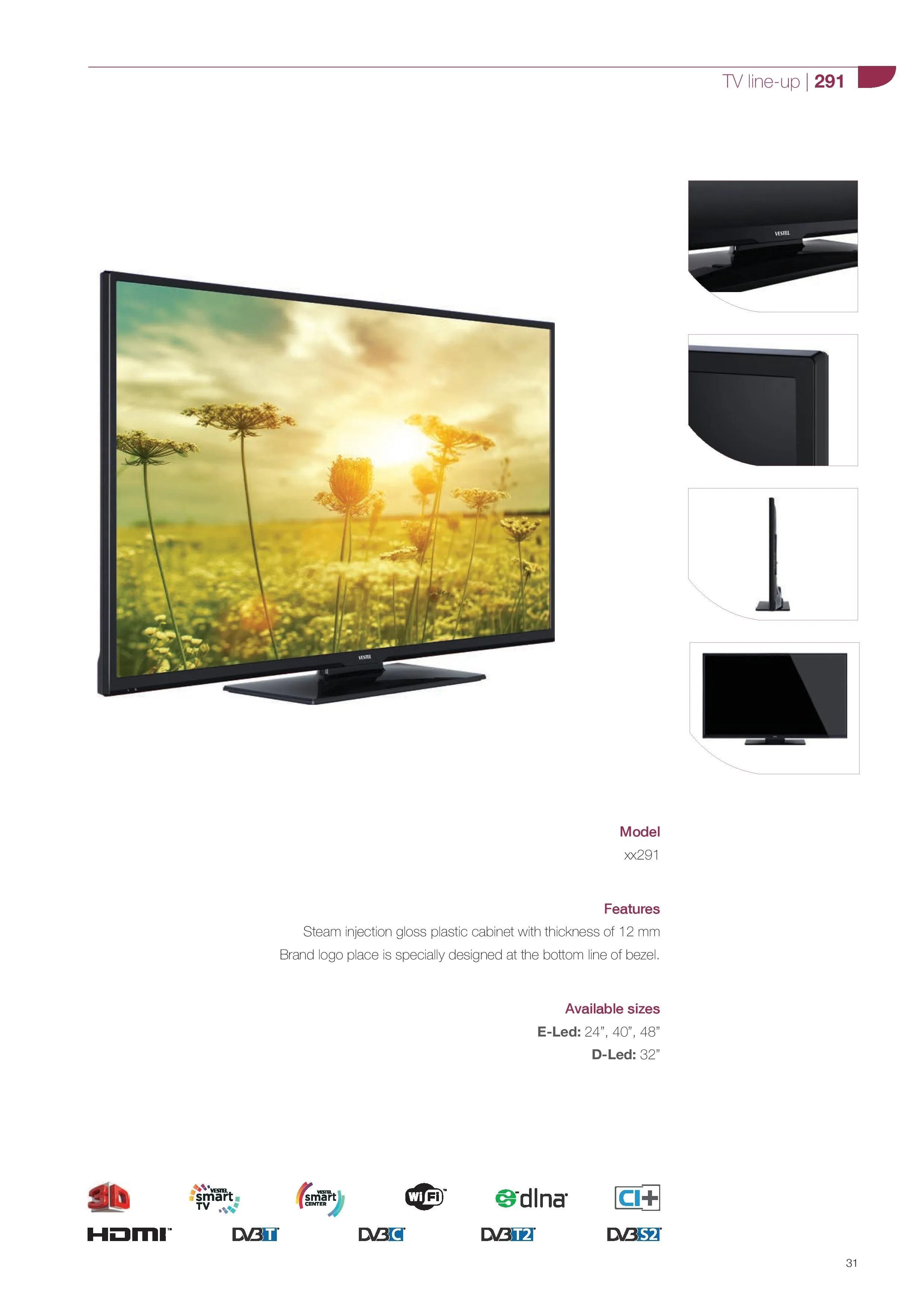 Ultra HD 4K Smart LED TV — Android TV Export Model 258 — Major Appliances, Refrigeration & Consumer Electronics | AFRIMEKS Foreign Trade