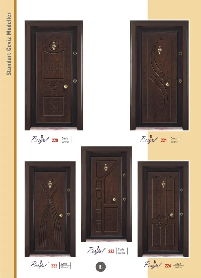 Luxury High-Security Steel Door & Interior Doors Series Model 23 — Construction Materials, Steel Security Doors & Building Profiles | AFRIMEKS Foreign Trade