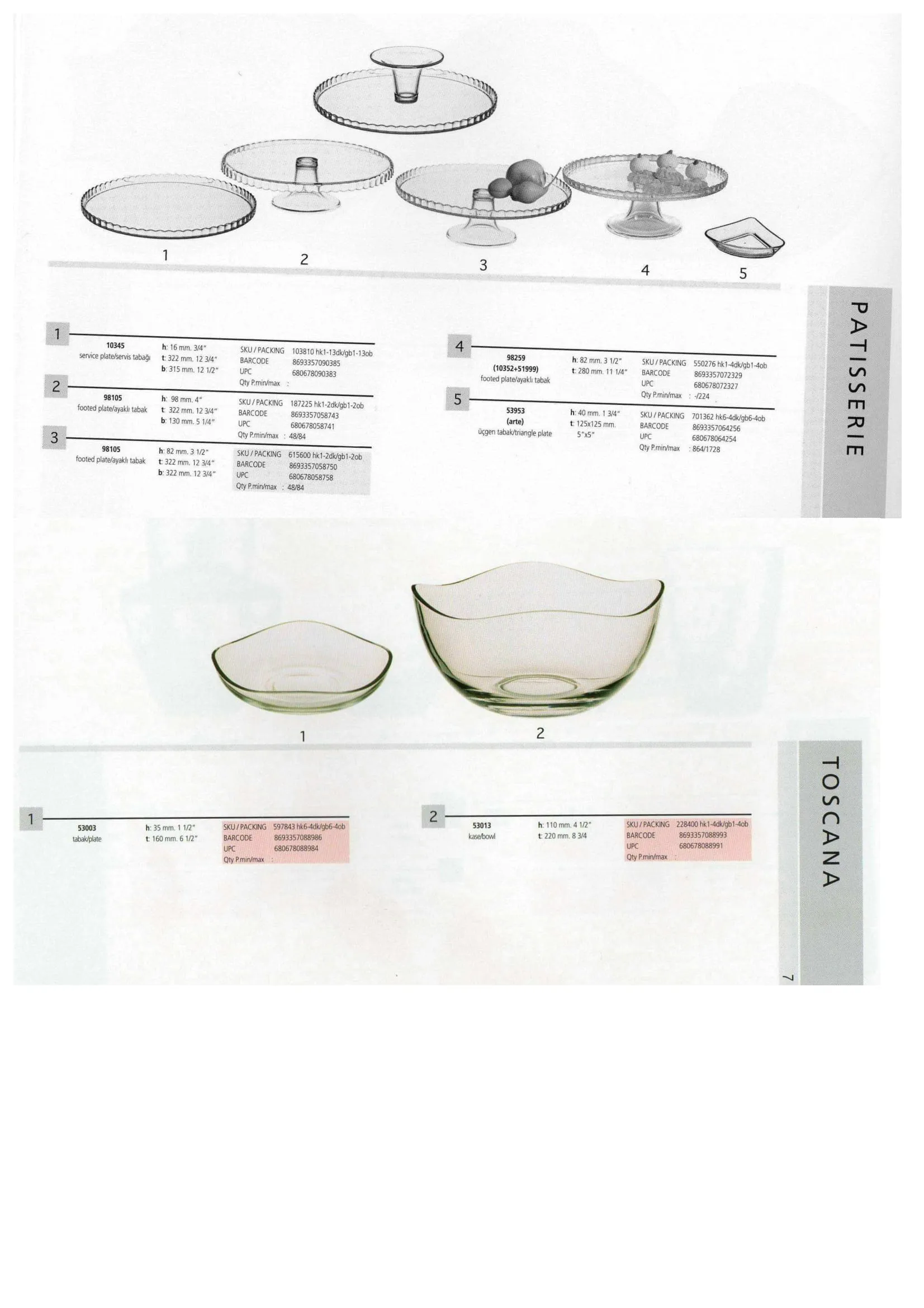 Pasabahce Export Glass Tableware & Glassware Collection Model 41 — Kitchenware, Glassware & Household Plastics | AFRIMEKS Foreign Trade