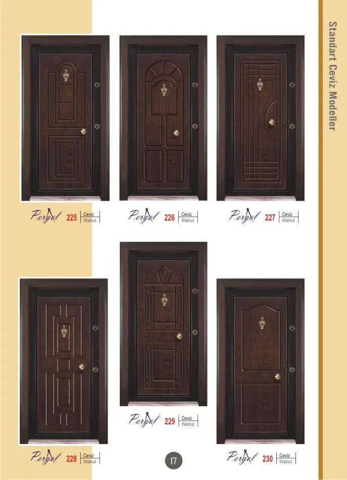 Luxury High-Security Steel Door & Interior Doors Series Model 60 — Construction Materials, Steel Security Doors & Building Profiles | AFRIMEKS Foreign Trade