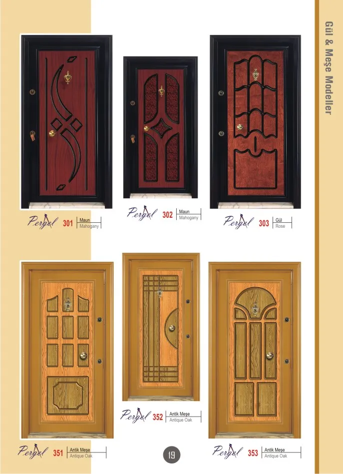 Luxury High-Security Steel Door & Interior Doors Series Model 79 — Construction Materials, Steel Security Doors & Building Profiles | AFRIMEKS Foreign Trade