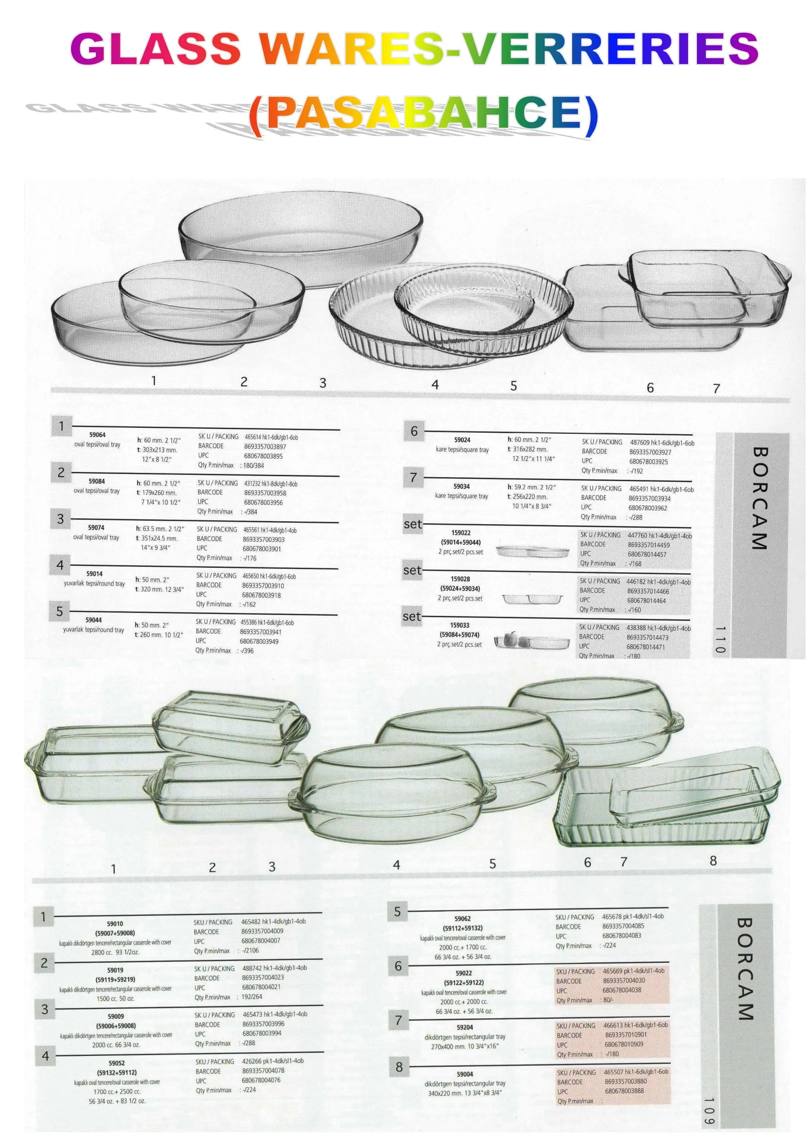Pasabahce Export Glass Tableware & Glassware Collection Model 64 — Kitchenware, Glassware & Household Plastics | AFRIMEKS Foreign Trade