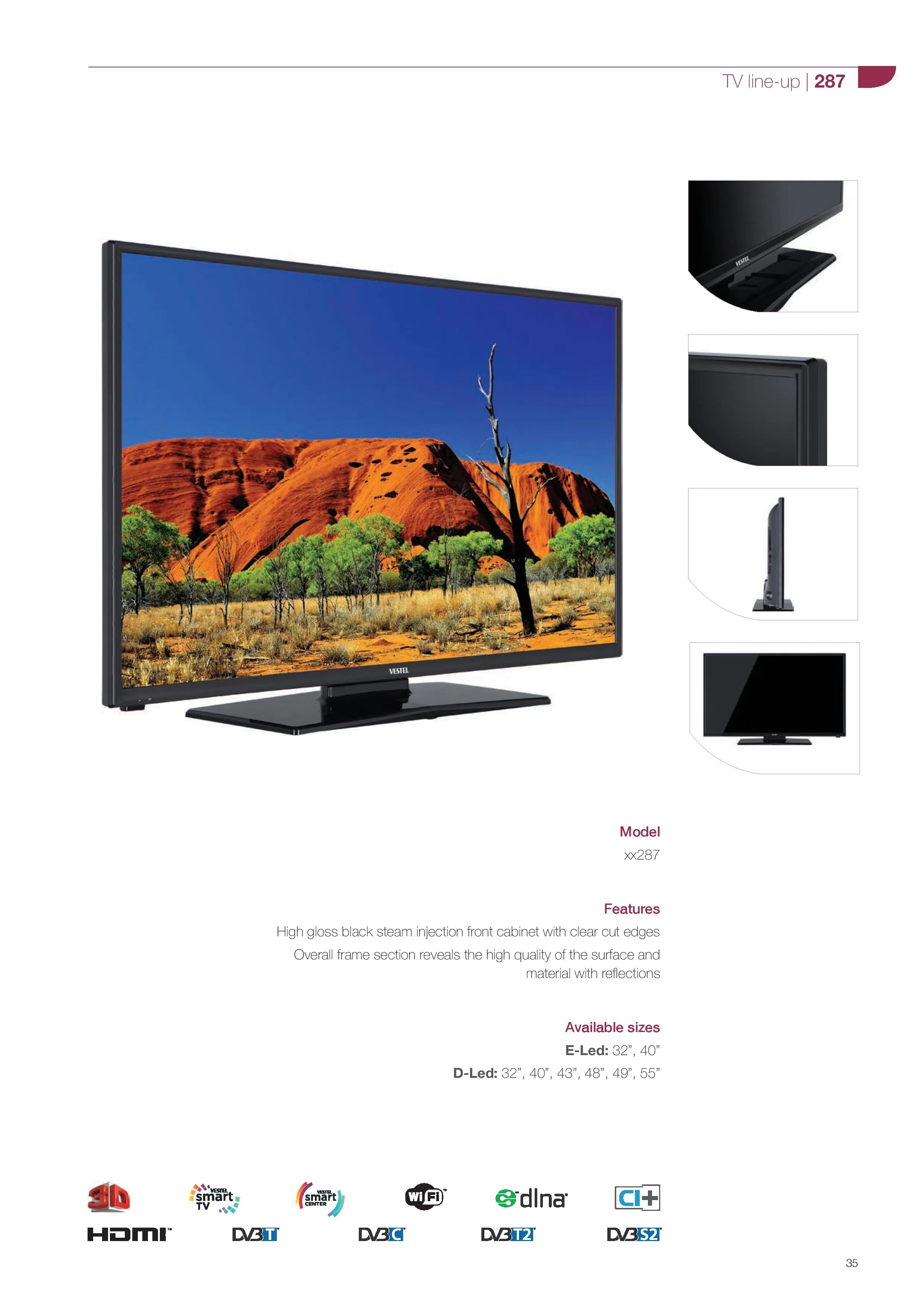 Ultra HD 4K Smart LED TV — Android TV Export Model 190 — Major Appliances, Refrigeration & Consumer Electronics | AFRIMEKS Foreign Trade