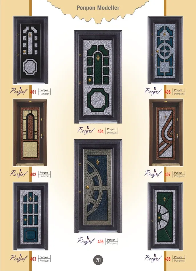Luxury High-Security Steel Door & Interior Doors Series Model 28 — Construction Materials, Steel Security Doors & Building Profiles | AFRIMEKS Foreign Trade