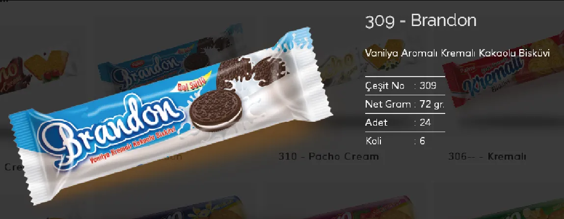 Palmiye Chocolate Coated Biscuits & Wafers Model 24 — Food, Pulses & Fast-Moving Consumer Goods | AFRIMEKS Foreign Trade