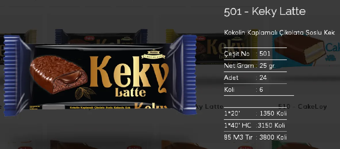 Palmiye Chocolate Coated Biscuits & Wafers Model 38 — Food, Pulses & Fast-Moving Consumer Goods | AFRIMEKS Foreign Trade