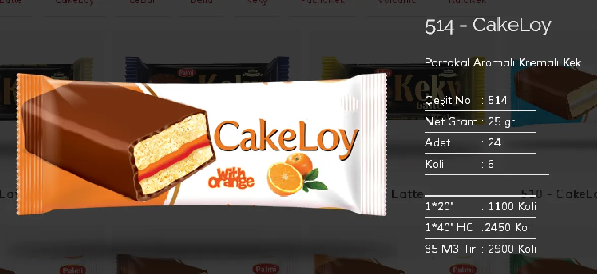 Palmiye Chocolate Coated Biscuits & Wafers Model 23 — Food, Pulses & Fast-Moving Consumer Goods | AFRIMEKS Foreign Trade