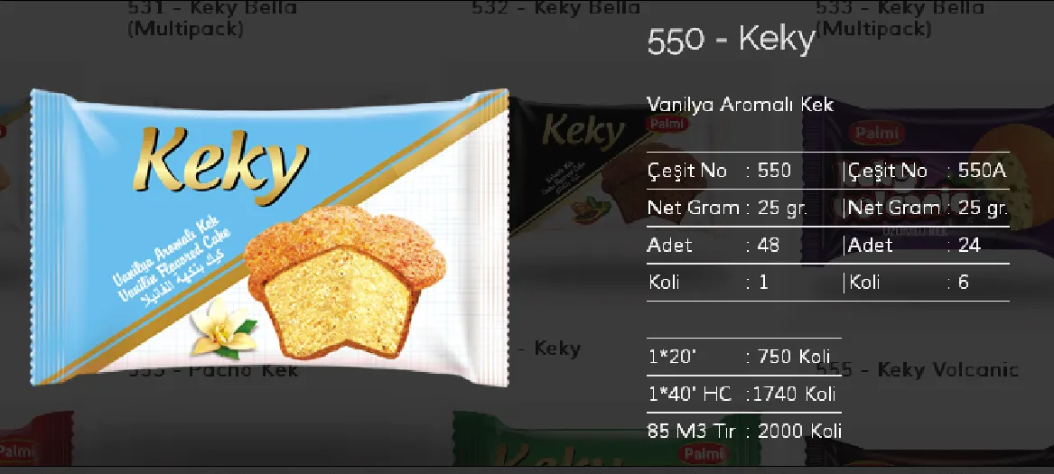 Palmiye Chocolate Coated Biscuits & Wafers Model 41 — Food, Pulses & Fast-Moving Consumer Goods | AFRIMEKS Foreign Trade