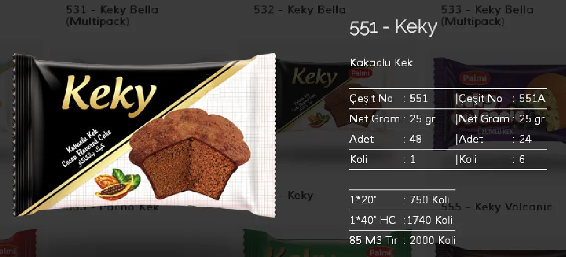 Palmiye Chocolate Coated Biscuits & Wafers Model 48 — Food, Pulses & Fast-Moving Consumer Goods | AFRIMEKS Foreign Trade