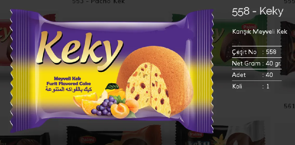 Palmiye Chocolate Coated Biscuits & Wafers Model 40 — Food, Pulses & Fast-Moving Consumer Goods | AFRIMEKS Foreign Trade