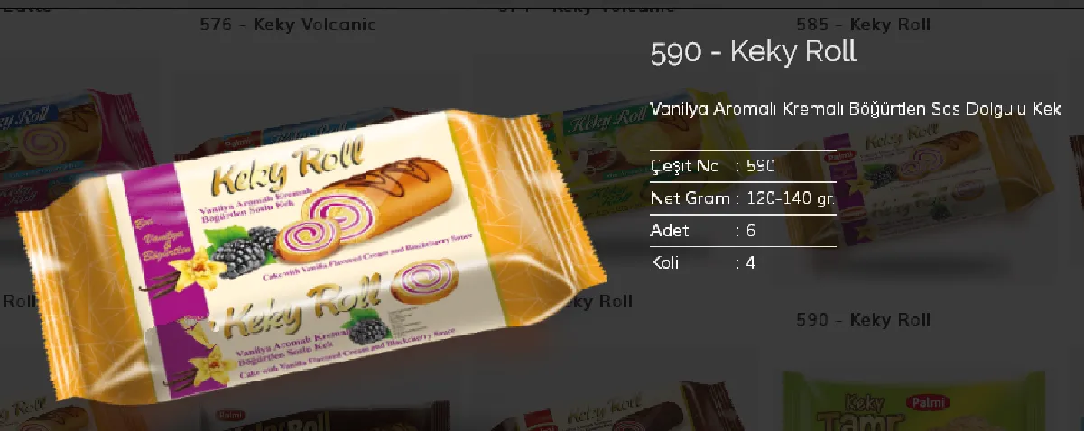 Palmiye Chocolate Coated Biscuits & Wafers Model 65 — Food, Pulses & Fast-Moving Consumer Goods | AFRIMEKS Foreign Trade