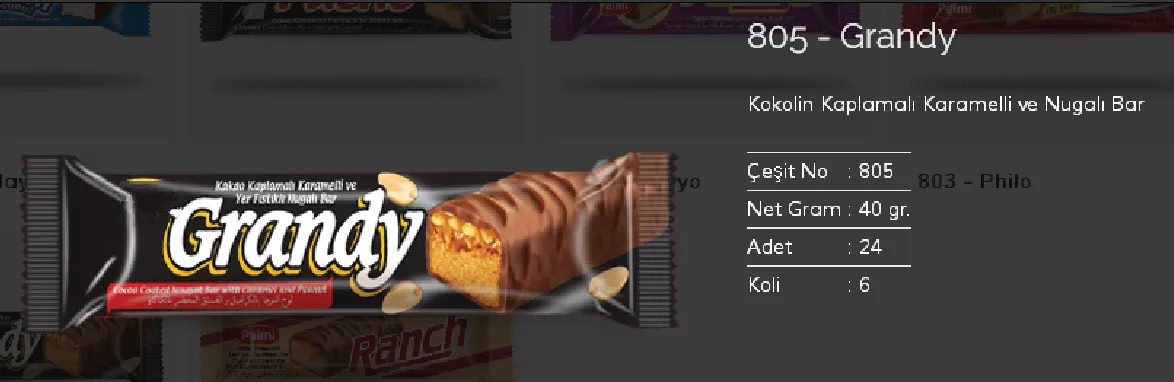 Palmiye Chocolate Coated Biscuits & Wafers Model 147 — Food, Pulses & Fast-Moving Consumer Goods | AFRIMEKS Foreign Trade