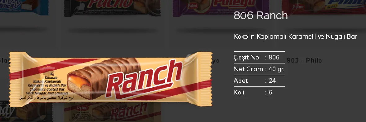 Palmiye Chocolate Coated Biscuits & Wafers Model 2 — Food, Pulses & Fast-Moving Consumer Goods | AFRIMEKS Foreign Trade